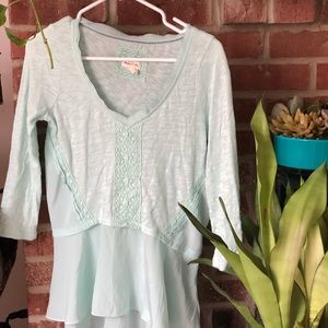 Anthropologie (Meadow Rue) Lace Top- XS